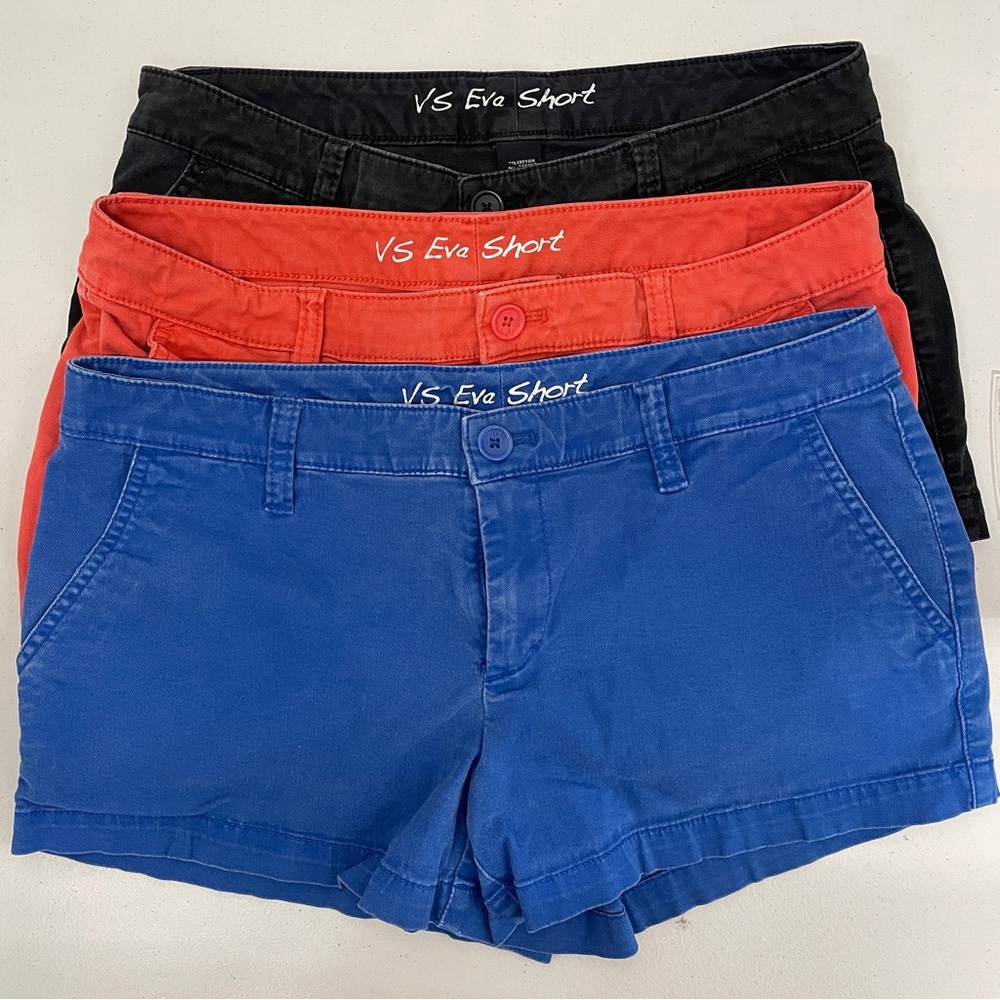 Women's Shorts - Blue, Red, Black